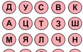 «Изучаем алфавит» — развивающее лото для детей, знакомимся с буквами и словами Вот так выглядит карточка для лото